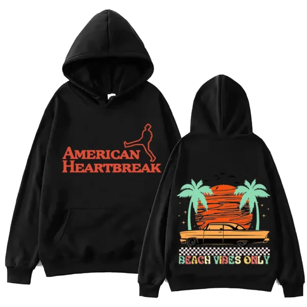 American Heartbreak Zach Bryan Casual Hoodie