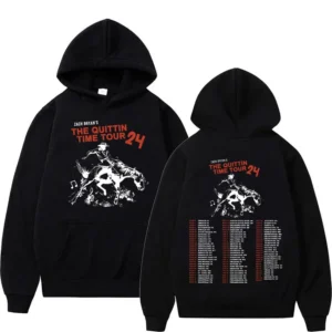 Quittin Time Tour Zach Bryan 2024 Tour Hoodie