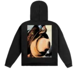 Cowboy ZB Hat Black Hoodie