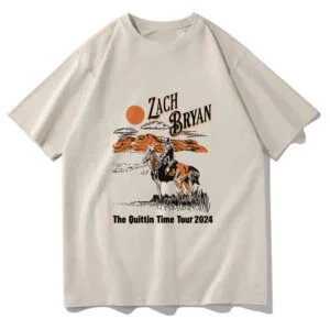 ZB The Quittin Time Tour 2024 Shirt