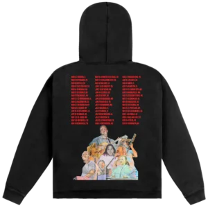 ZB Tour Washed Black Hoodie 2