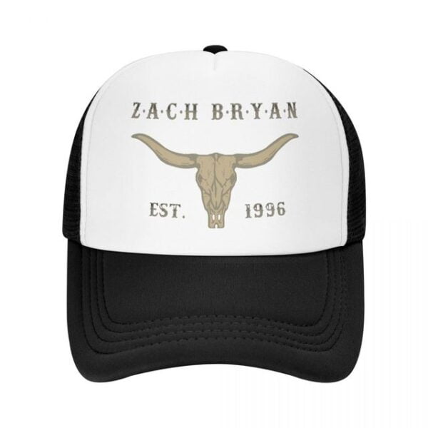 Zach Bryan Bullhead Mesh Trucker Hat