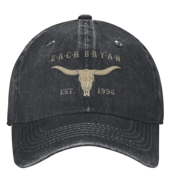 Zach Bryan Bullhead Tour Baseball Cap