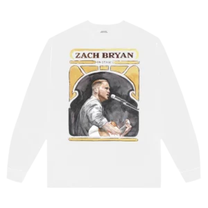 Zach Bryan Onstage Long Sleeve Tee
