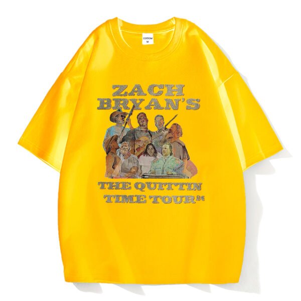 Zach Bryan The Quittin Time Tour 2024 T Shirt