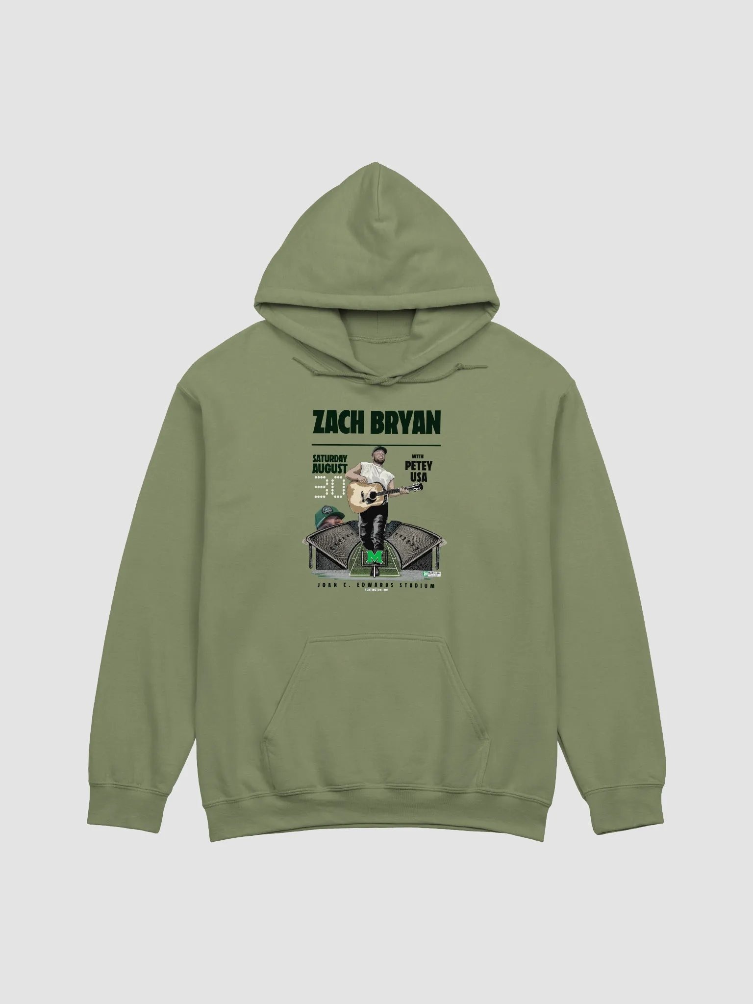 Zach Bryan Joan C. Edwards Stadium 2025 Hoodie Zach Bryan Joan C. Edwards Stadium 2025 Hoodie